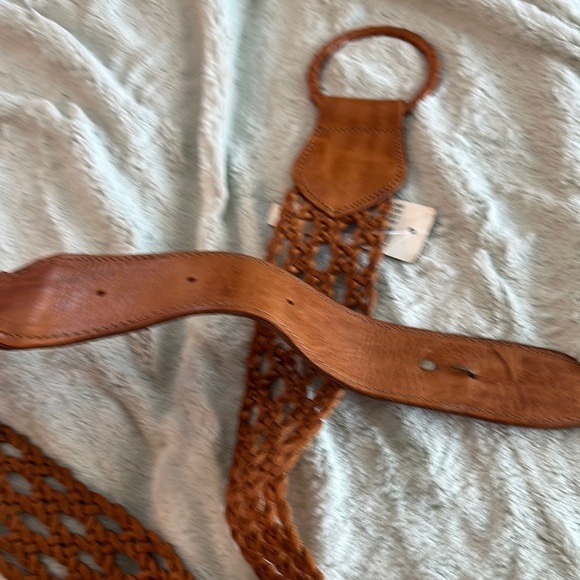 Chico's Brown Woven Leather Belt - Picture 7 of 12